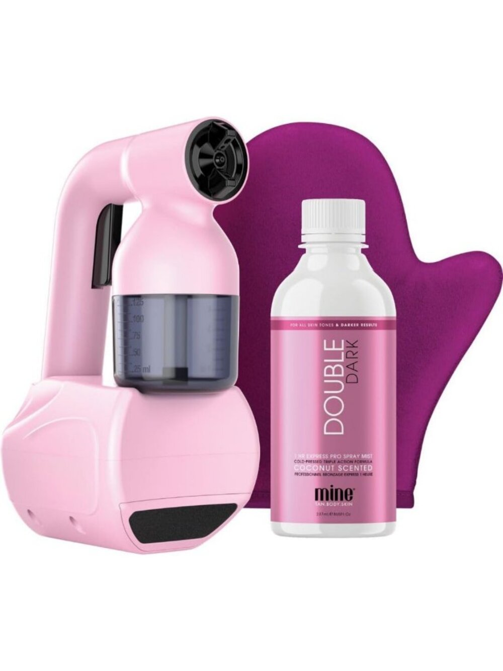 Lightweight Portable Spray Tan Machine Kit | Airbrush Finish, Streak-Free, Vegan